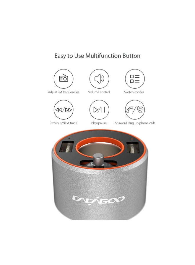 CACAGOO Wireless Car Charger With 4.2 FM Transmitter - Image 2