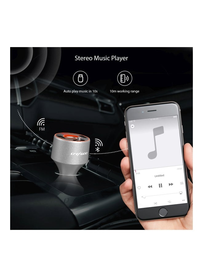 CACAGOO Wireless Car Charger With 4.2 FM Transmitter - Image 4