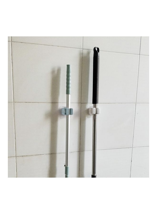 Tomtop Mop Holder Wall Hook White 8.50x4.50x6.00cm - Image 5