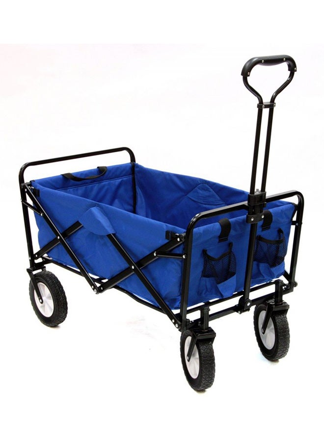 Hand Cart Trolley Blue 85x25x5centigram  - Image 4