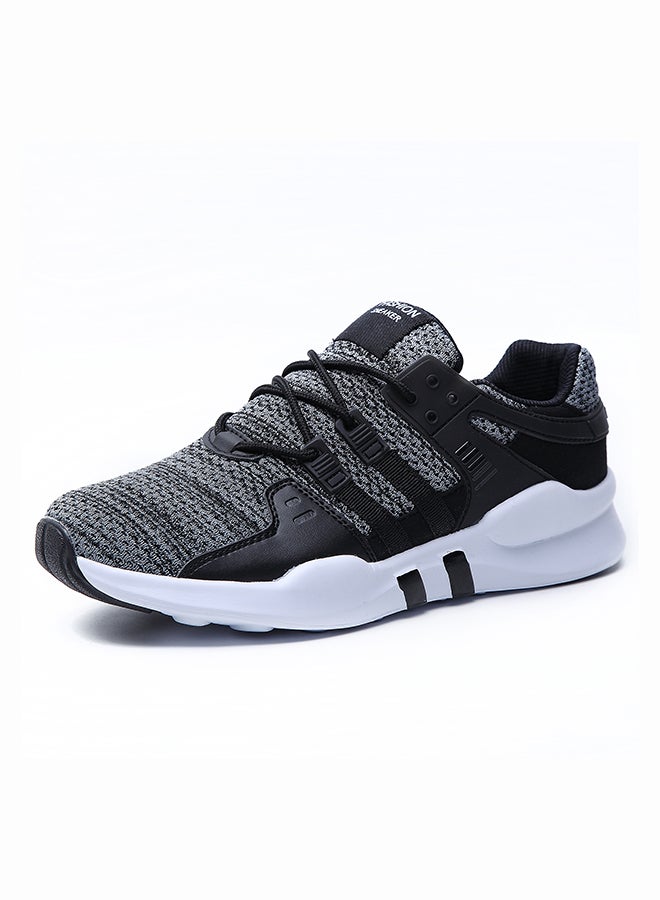 HUSK'SWARE Pull On Trainers Grey/Black/White  - Image 2