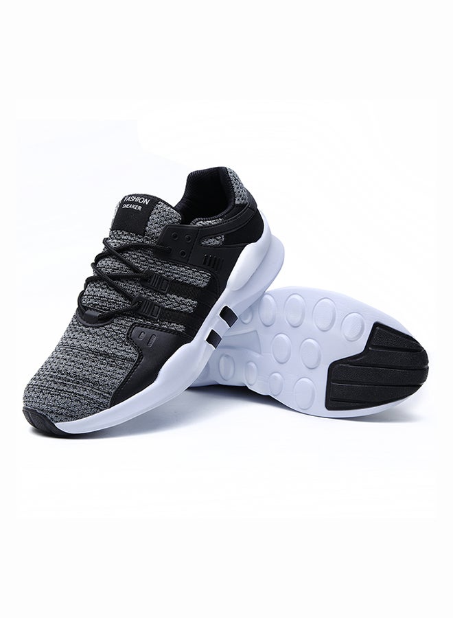HUSK'SWARE Pull On Trainers Grey/Black/White  - Image 4