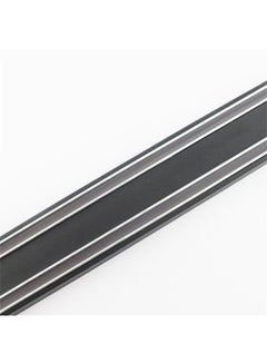 Generic Wall Mounted Magnetic Strip Bar For Display Organizer Black  - Image 2