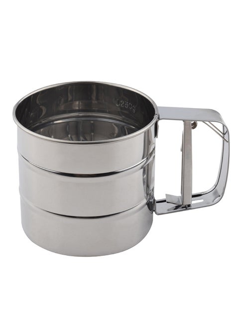 High Grade Stainless Steel Flour Mesh Sieves 135g Silver