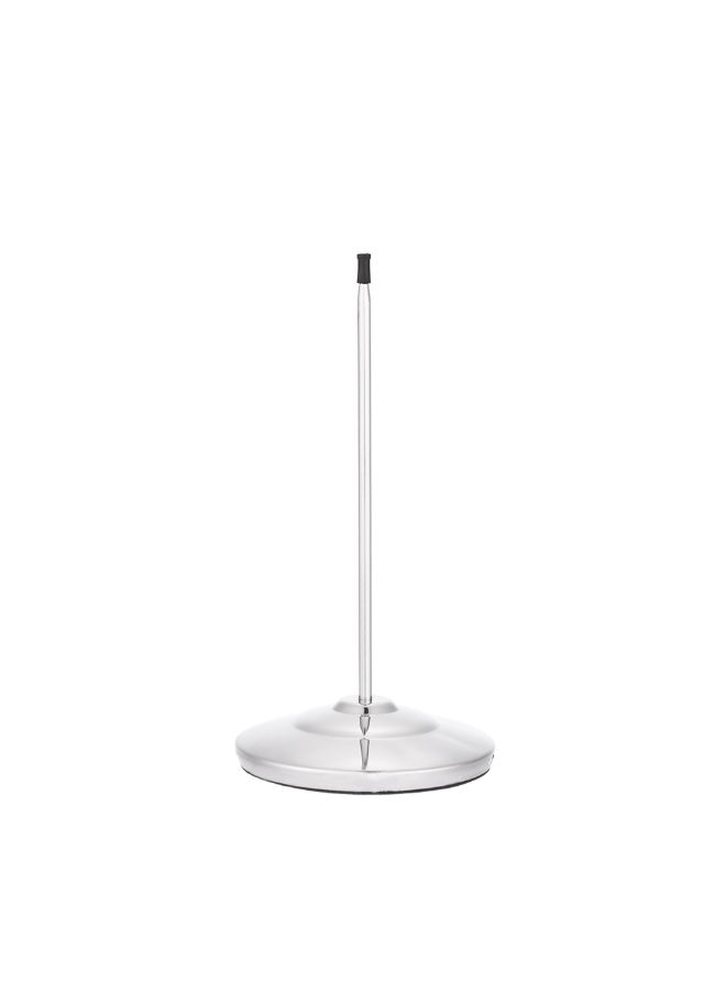 Stainless Steel Straight Rod Paper Memo Holder Silver - Image 2