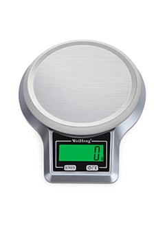 WeiHeng Mini Electronic Platform Scale With Weighing Bowl Silver  - Image 1