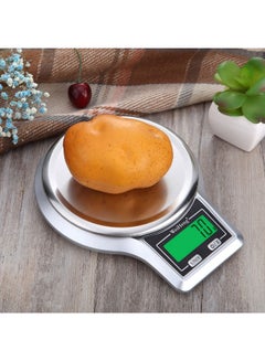 WeiHeng Mini Electronic Platform Scale With Weighing Bowl Silver  - Image 3