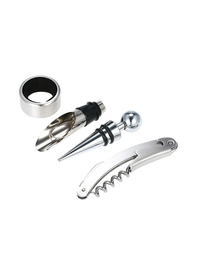 4-Piece Bottle Opener Set Silver  - Image 1