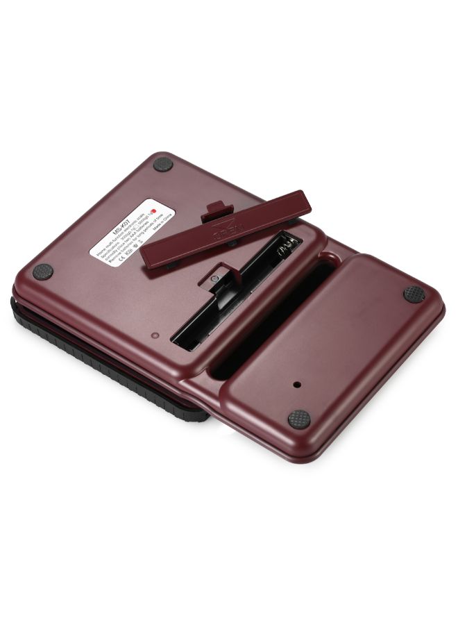 Generic - Electric LCD Display Coffee Drip Scale With Timer and Tare Function Burgundy - Image 1