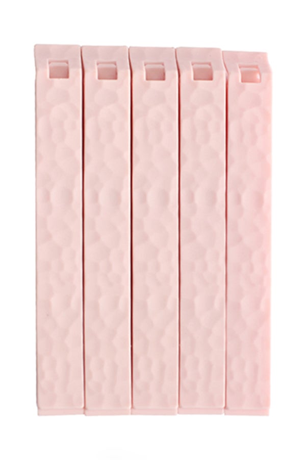 Generic - 5-Piece Sealing Bag Clip Pink - Image 1