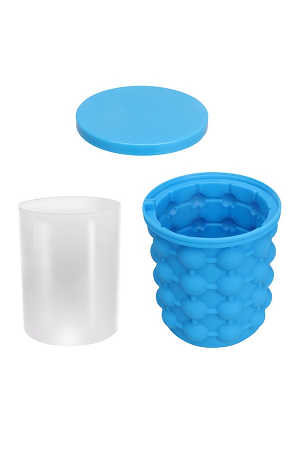 Genie Revolutionary Space Saving Ice Cube Maker Blue  - Image 1