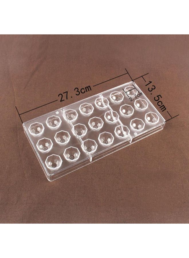 سيثيريا قالب صلب لصنع الشيكولاتة 2 في 1 أبيض 13.5x3x27.3Ø³Ù†ØªÙŠÙ…ØªØ± - Image 4