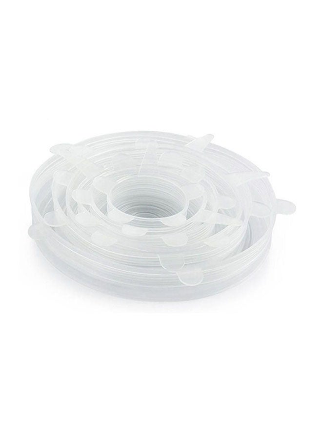 Umiwin 6-Piece Universal Silicone Suction Lid Multicolour  - Image 1