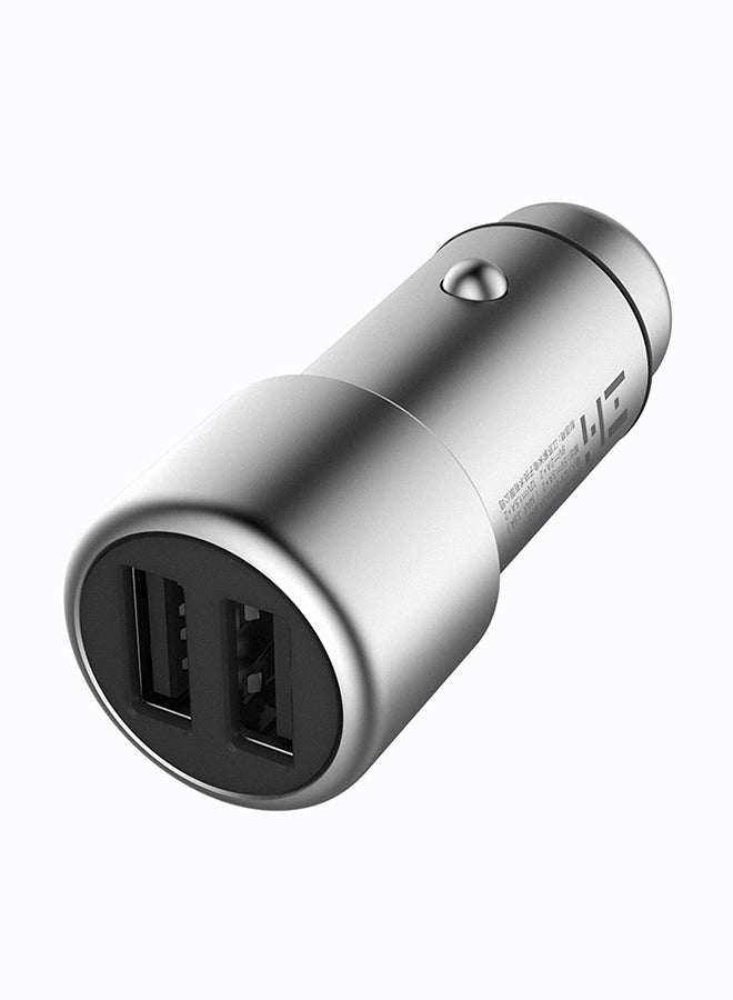 شاومي شاحن للسيارة بمنفذين - Image 1