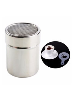 CYTHERIA Stainless Steel Coffee Sifter Lid Shaker Silver 350ml  - Image 3