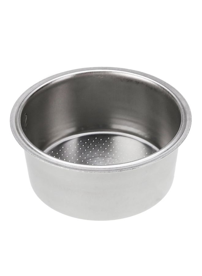 CYTHERIA - Stainless Steel Non Pressurized Coffee Filter Basket Silver 5.1x5.8x2.5cm - Image 1