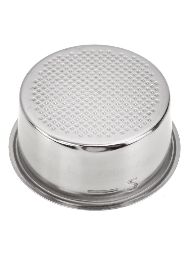 CYTHERIA - Stainless Steel Non Pressurized Coffee Filter Basket Silver 5.1x5.8x2.5cm - Image 1