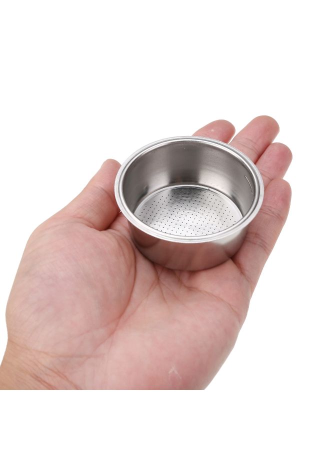 CYTHERIA - Stainless Steel Non Pressurized Coffee Filter Basket Silver 5.1x5.8x2.5cm - Image 1
