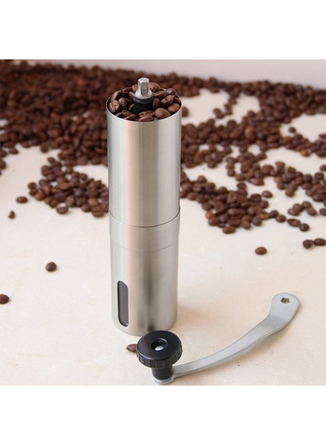 CYTHERIA Stainless Steel Hand Manual Coffee Grinder Silver 600ml  - Image 5
