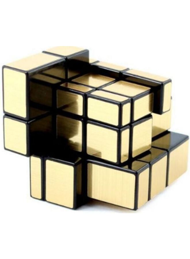 GObuy Mirror speed cubes 3x3x3 gold speed cube puzzle toys-m003 - Image 2