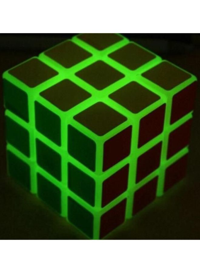جو باي مكعب سرعة سحري مضيء 3×3×3 يتوهج في الظلام - طراز m165 - Image 2