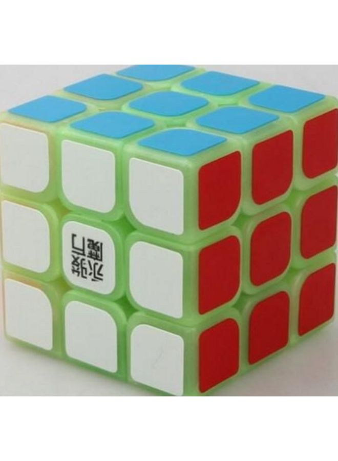 جو باي مكعب سرعة سحري مضيء 3×3×3 يتوهج في الظلام - طراز m165 - Image 3