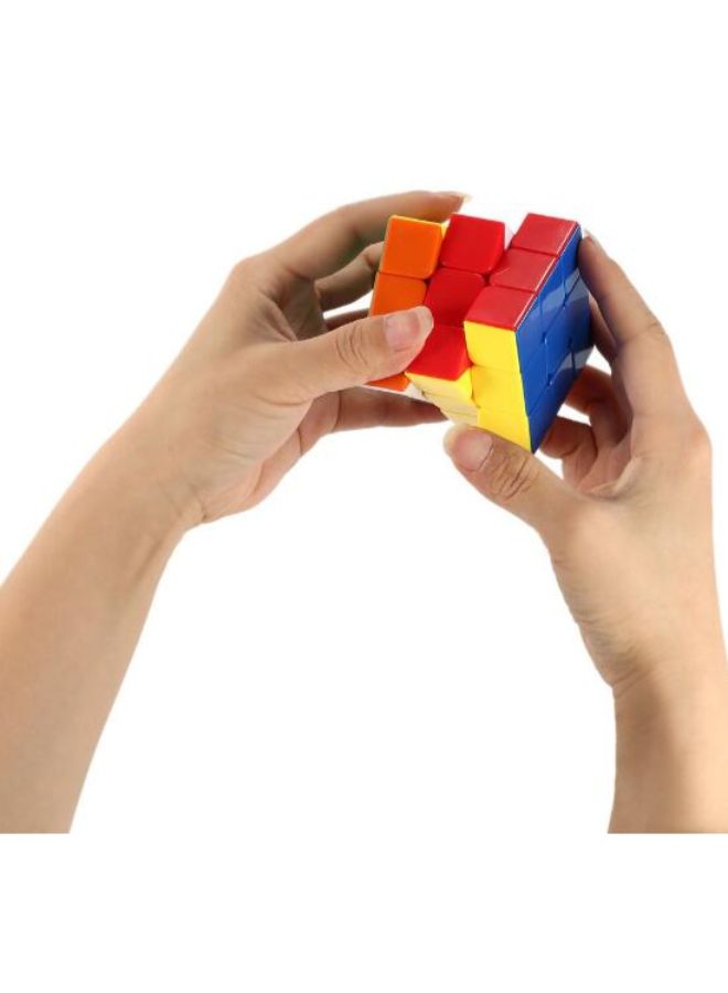 جو باي مكعب الأحجيات الرائع السريع شينج شو 3X3 متعدد الألوان الذي لا يحتوي على ملصقات طراز M122 - Image 3