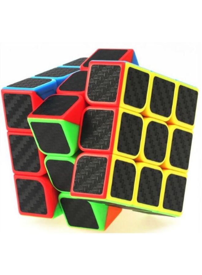 جو باي لعبة مكعب روبيك ثيرد أوردر 3 × 3 من ألياف الكربون، تدوير سهل ولعب سلس - طراز M250 - Image 4