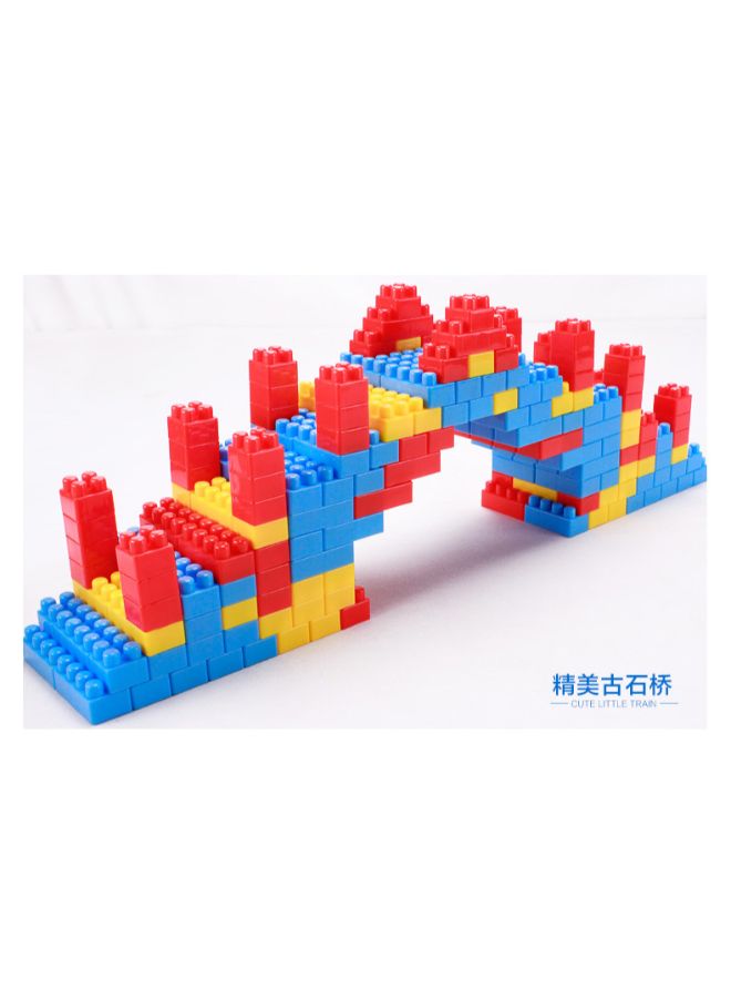 جو باي ألعاب كلاسيكية تعليمية إبداعية من 110 قطعة لتركيب أشكال هندسية للبنات والأولاد موديل m264 - Image 2