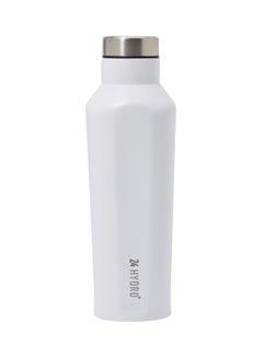 Neoflam BPA Free Water Bottle White/Silver 500ml  - Image 1
