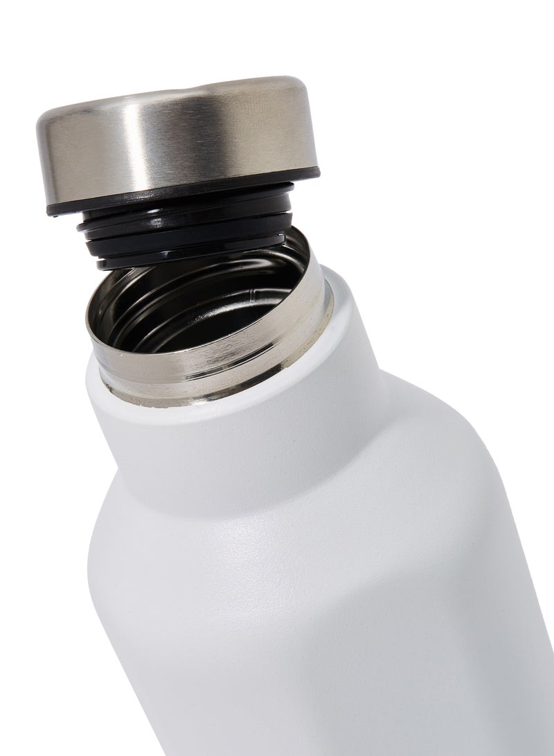 Neoflam BPA Free Water Bottle White/Silver 500ml - Image 2