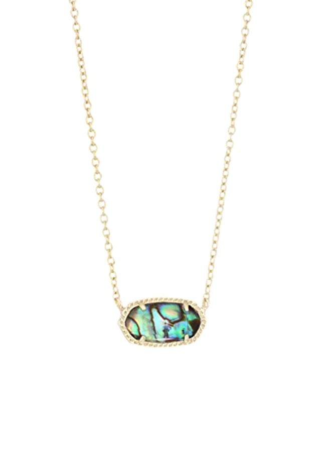 Kendra Scott Brass Metal Pendant Necklace 