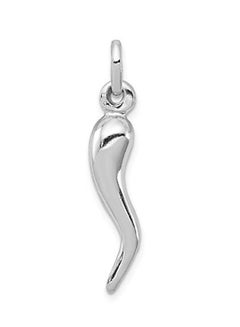 Sonia Jewels Sterling Silver Metal Pendant Necklace 