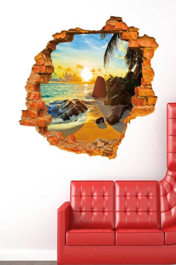 Generic - 3D Acrylic Mirror Wall Stickers - Image 1