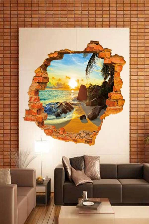Generic - 3D Acrylic Mirror Wall Stickers - Image 1