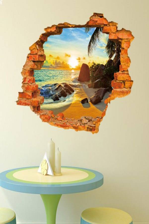 Generic - 3D Acrylic Mirror Wall Stickers - Image 1