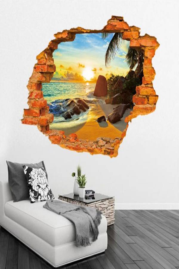 Generic - 3D Acrylic Mirror Wall Stickers - Image 1
