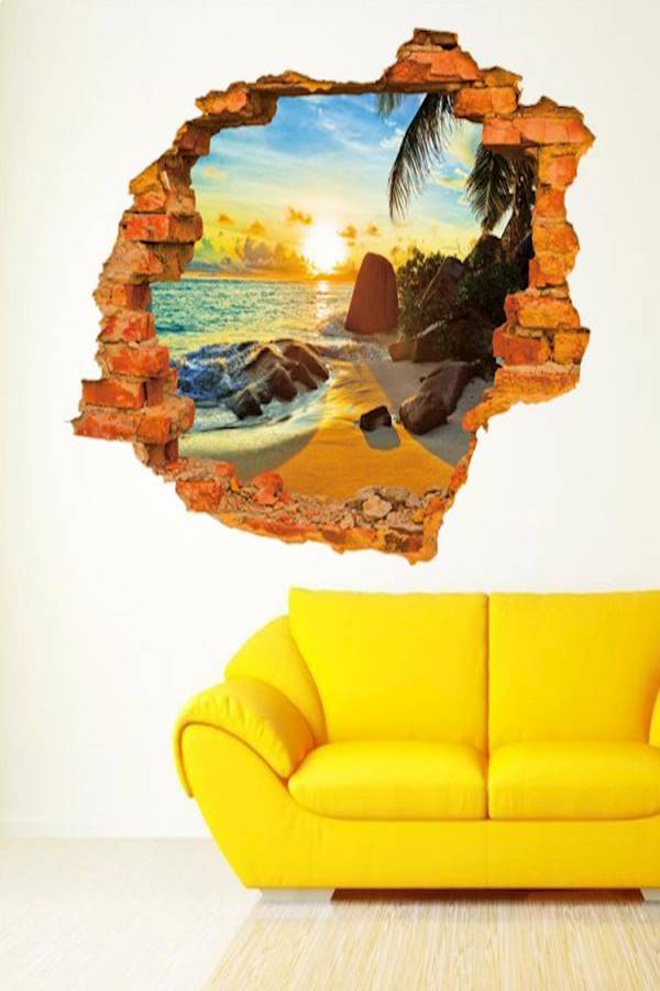 Generic - 3D Acrylic Mirror Wall Stickers - Image 1