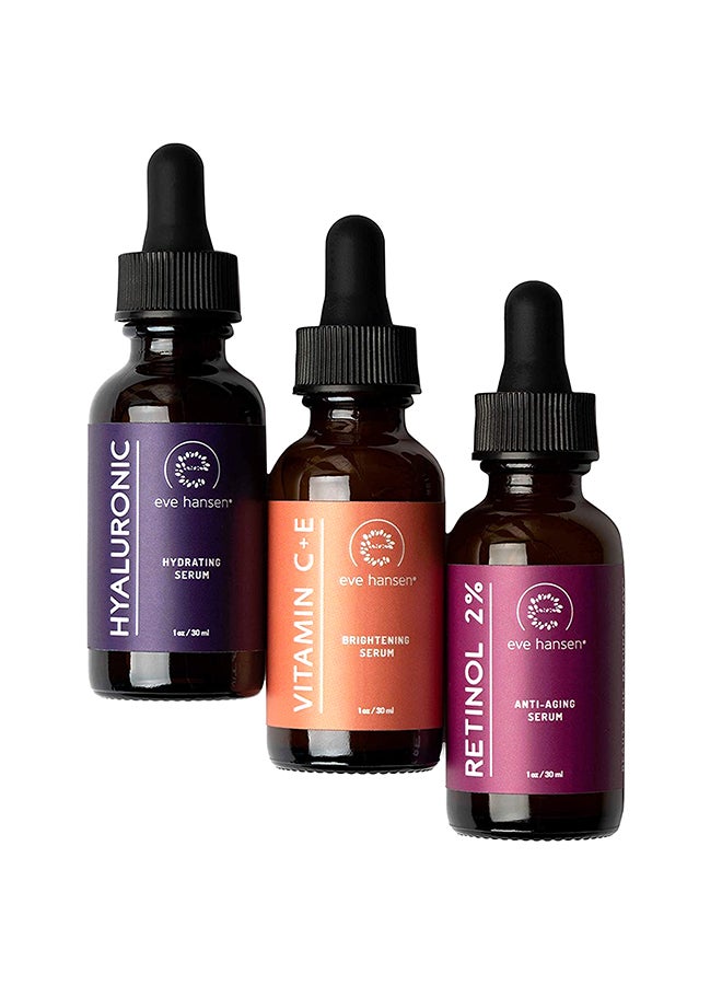Eve Hansen - Anti-Aging Serum Brightening Serum And Hydrating Serum Set 30ml - Image 1