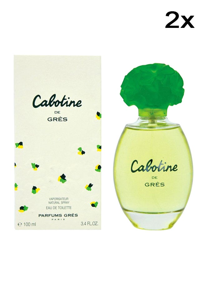 Parfums Gres Set Of 2 Cabotine EDT 100ml 