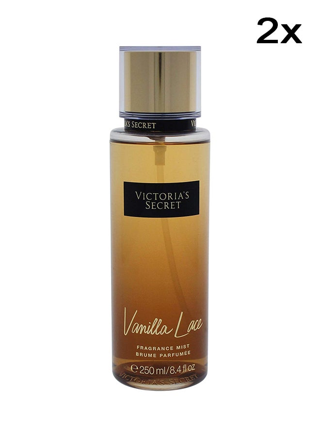 فيكتوريا سيكريت قطعتان من رذاذ عطر فانيلا ليس سعة 250 مل