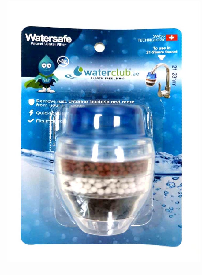 WaterClub Faucet Water Filter blue 22centimeter  - Image 1