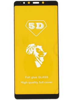 5D Glass Screen Protector For Xiaomi Redmi Note 5 Pro Clear/Black