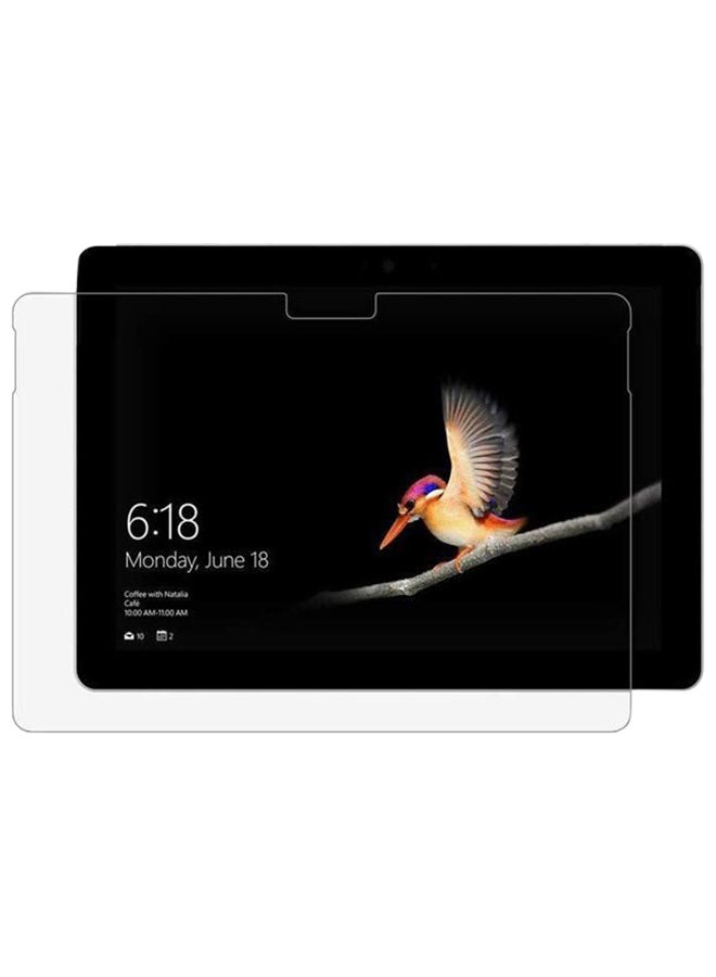 واقي شاشة من الزجاج المقوى لجهاز مايكروسوفت سيرفس غو شفاف - Image 1