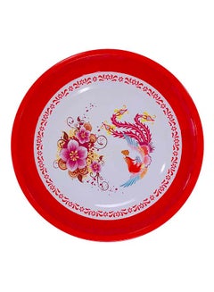 ALMUFARREJ Printed Round Dish 35centimeter 