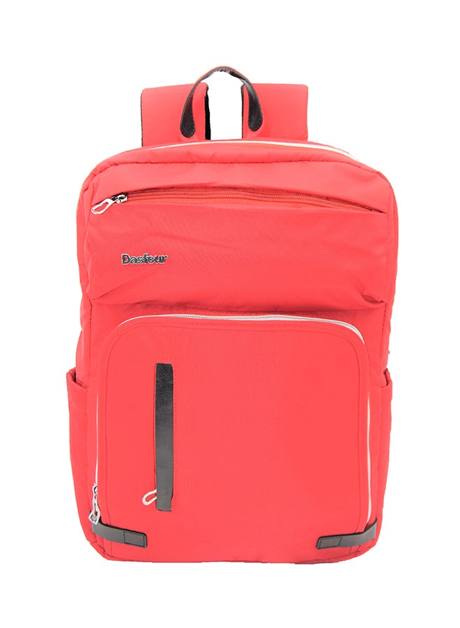 Dasfour Fashion Backpack For 16-Inch Laptop Red  - Image 1