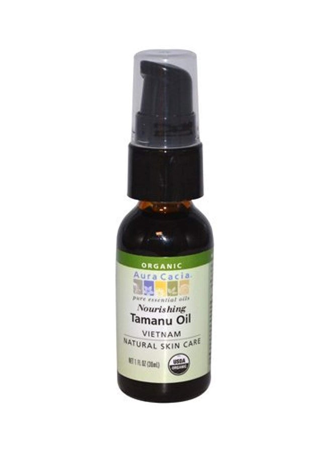 Aura Cacia Organic Natural Skin Care, Nourishing Tamanu Oil, 1 fluid ounce bottle 