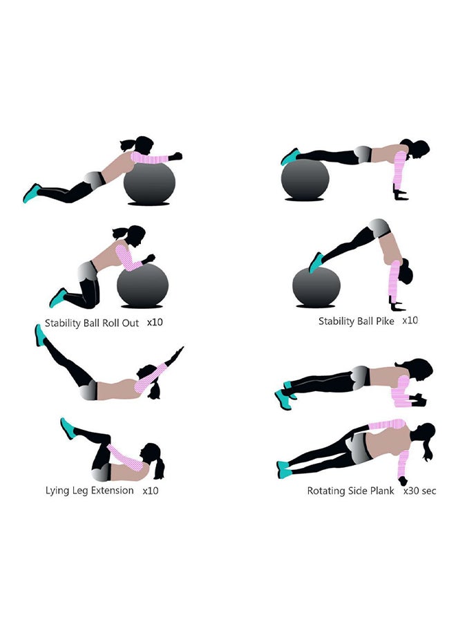 كانجرو كرة يوجا بمنفاخ 65سم - Image 3
