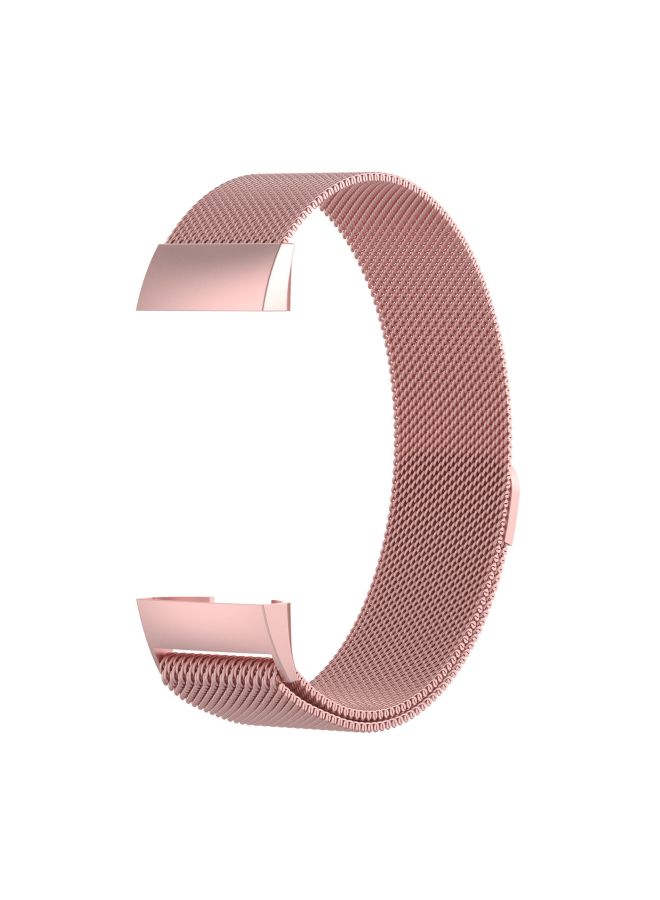 EHOME Replacement Band For Fitbit Charge 3 Rose Gold - Image 2