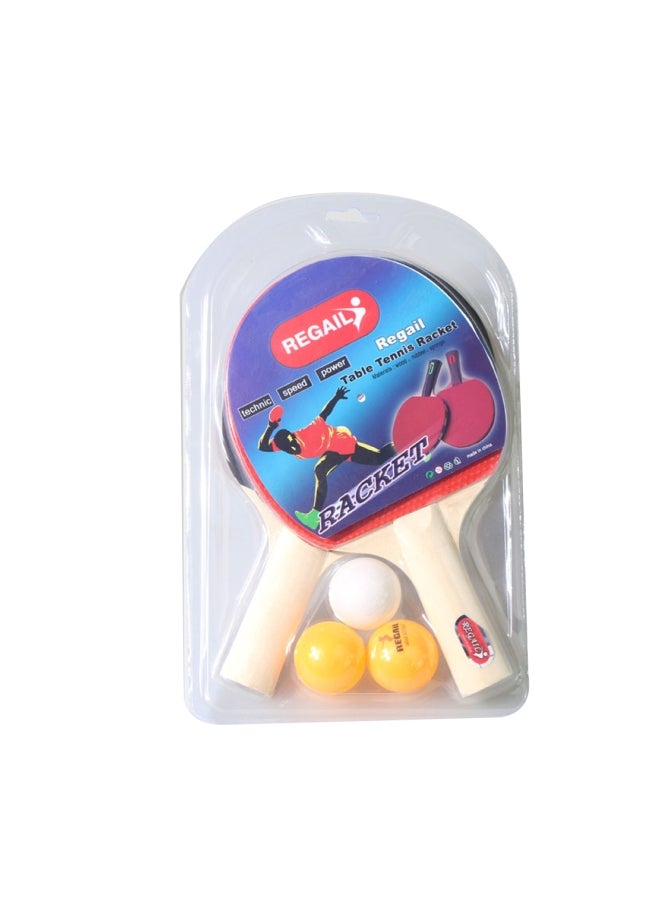 Sharpdo 5-Piece Table Tennis Racket Set - Image 1